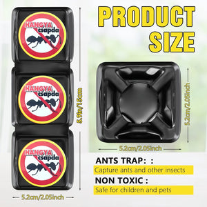 Planet Gates 3pcs 3pcs, Ant Killer Ant Traps Spider Traps Effective Insect Traps Indoor Ant Bait Glue Traps For Bugs Outdoor Home Kitchen Cricket Crawling Bugs Bait Fragrance Pheromone Free