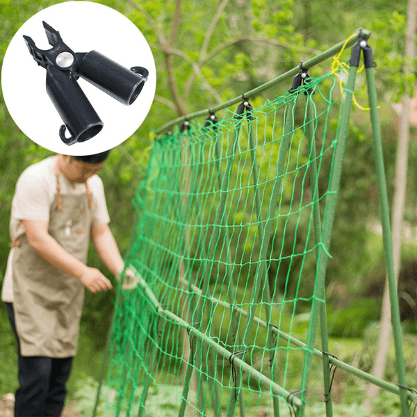Planet Gates 3pcs 3pcs Plant Support Awning Pillar Accessories Clip Quickly Set Up Climbing Vine Bracket Plant Steel Pipe Bracket Garden Support
