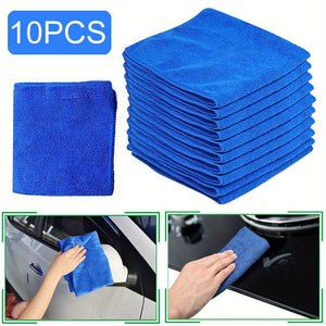 Planet Gates 3pcs/5pcs/10pcs Microfiber Car Cleaning Towel Automobile Motorcycle Washing Glass Household Cleaning Small Towel