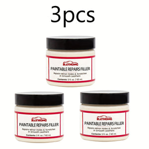 Planet Gates 3pcs / 60ml Leather Filler Paste Car Seat Scratch Repair Sofa Leather Broken Renovation Repair Paste