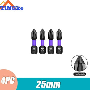 Planet Gates 3PCS 65 70 90mm Anti-shock Strong Magnetic Screwdriver Bits D1 High Hardness Batch Head Non-slip Impact Driver Bit Sets for Power Drilling Tools