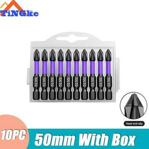 Planet Gates 3PCS 65 70 90mm Anti-shock Strong Magnetic Screwdriver Bits D1 High Hardness Batch Head Non-slip Impact Driver Bit Sets for Power Drilling Tools