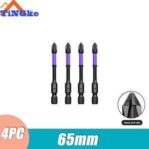 Planet Gates 3PCS 65 70 90mm Anti-shock Strong Magnetic Screwdriver Bits D1 High Hardness Batch Head Non-slip Impact Driver Bit Sets for Power Drilling Tools