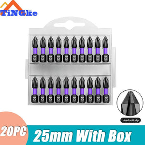 Planet Gates 3PCS 65 70 90mm Anti-shock Strong Magnetic Screwdriver Bits D1 High Hardness Batch Head Non-slip Impact Driver Bit Sets for Power Drilling Tools