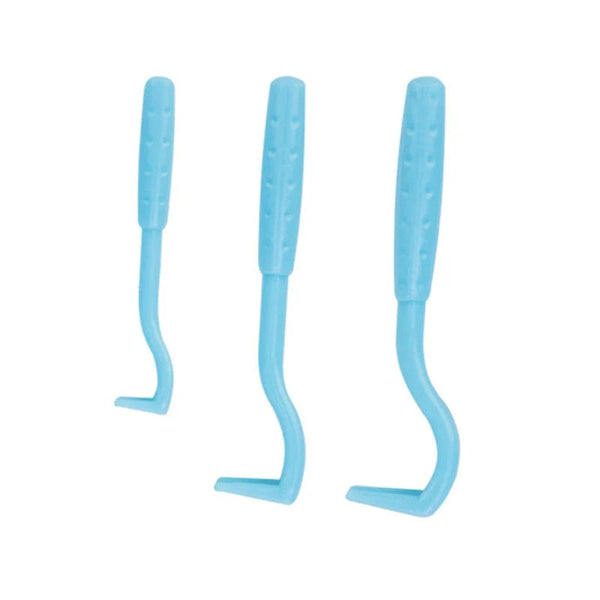 Planet Gates 3PCS-blue 3Sets Flea Remover Hook Tick Remover Tweezer Tick Pull Pet Cat Dog Tick Clamp Accessaries Pet Mite Flea Extractor Dog Accessarie
