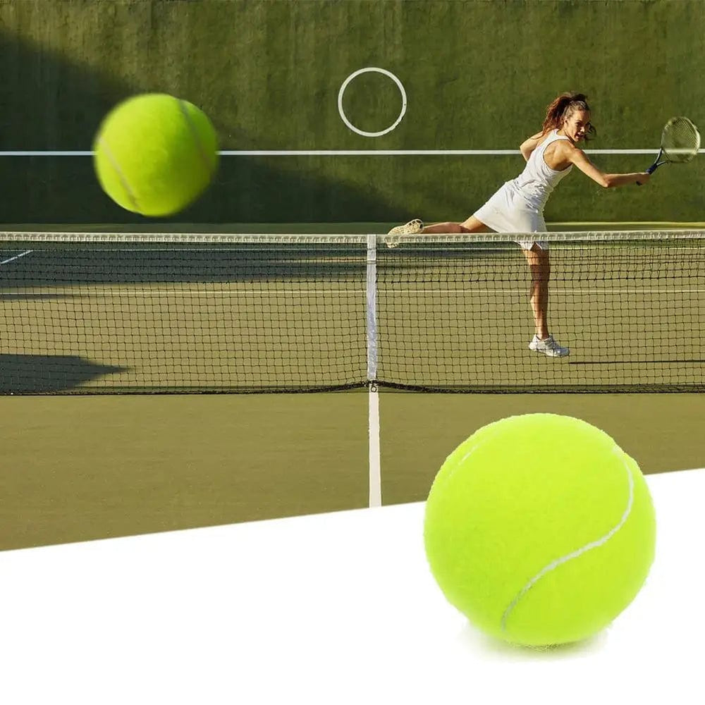 Planet Gates 3PCS / China 3PCS High Elasticity Tennis Professional Tennis Training Game Ball Outdoor Dogs Bite Chase and Chomp 63mm Tennis Ball