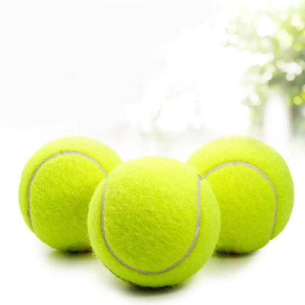 Planet Gates 3PCS / China 3PCS High Elasticity Tennis Professional Tennis Training Game Ball Outdoor Dogs Bite Chase and Chomp 63mm Tennis Ball