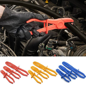 Planet Gates 3pcs Nylon Hose Clamp Tool Set Brake Fuel Water Line Clamp Plier Hands Free Tool Car Repair Tools Hose Pliers