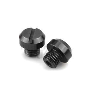 Planet Gates 3pcs Orange Motorcycle M10*1.25 CNC Mirrors Hole Plug Screws Cover Caps Thread Adapter Bolts For KTM DUKE RC 125 390 200 250 690