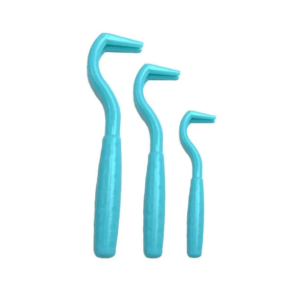 Planet Gates 3pcs/set Pet Tick Remover Hook Plastic Flea Pull Tweezer Removal Tick Gadget Cleaning Accessaries for Dogs Cats Human
