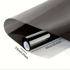 Planet Gates 3pcs/set Sunscreen Heat Insulation Window Film Window Glass Sticker Sunshine Room Sunshade Glass Film One-Way Perspective Privacy Film With Free Installation Tools, Premium PET Material