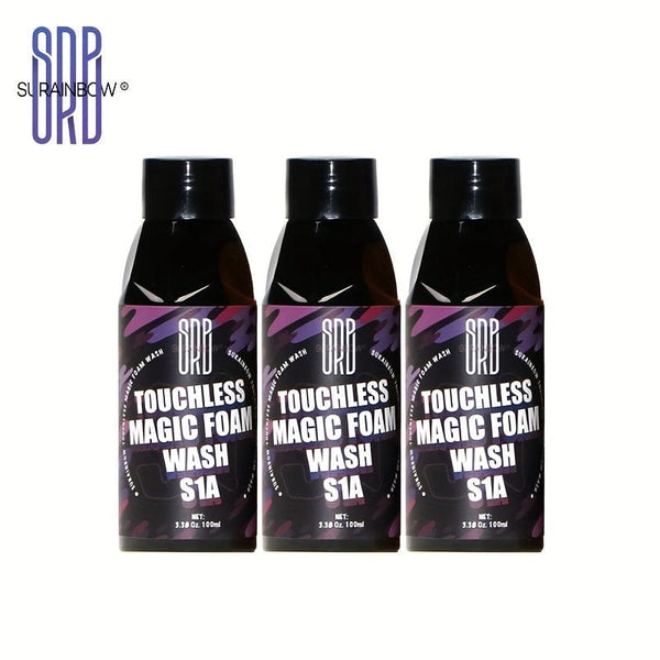 Planet Gates 3pcs SURAINBOW Foaming Car Wash - High-Foaming, Concentrated Formula For Greater Cleaning Action, Safely Lifting Dirt, Grime And Residues For An Exceptional Clean