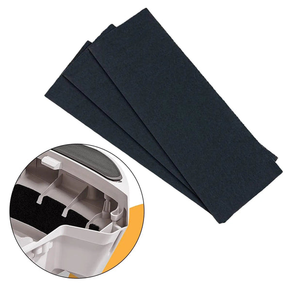 Planet Gates 3x Replacement Filter Keep Your Controls Moisture Odor Filters Litter Box, for Cat Litter Box Aquarium