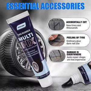 Planet Gates 3x Tire Repair Glue Strong Rubber Wear-resistant Non-corrosive Adhesive Tire Sealing Bonding Glue Car Tire Repair Sealant 50ml