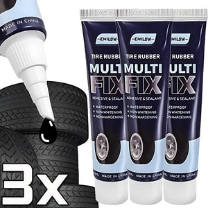 Planet Gates 3x Tire Repair Glue Strong Rubber Wear-resistant Non-corrosive Adhesive Tire Sealing Bonding Glue Car Tire Repair Sealant 50ml