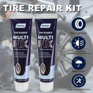 Planet Gates 3x Tire Repair Glue Strong Rubber Wear-resistant Non-corrosive Adhesive Tire Sealing Bonding Glue Car Tire Repair Sealant 50ml