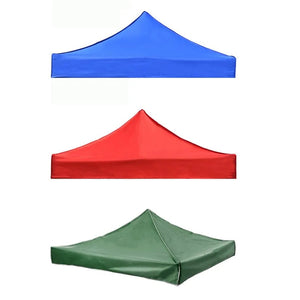 Planet Gates 3x3m Tent Canopy Top Roof Replacement Cover Outdoor Camping Waterproof Sun Shelter Sunshade Garden Beach UV Sun Shield