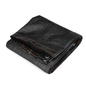 Planet Gates 3x4m 85% Anti-UV Balcony Sun Shade Sail Mesh Shade Cloth Sunblock Mesh Cover Taped Edge With Grommets   for Sun Shelter Garden Patio