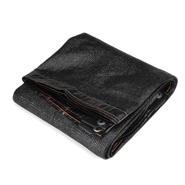 Planet Gates 3x4m 85% Anti-UV Balcony Sun Shade Sail Mesh Shade Cloth Sunblock Mesh Cover Taped Edge With Grommets   for Sun Shelter Garden Patio