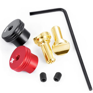 Planet Gates 4.0MM YEAHRUN 1Pair Banana Plugs Connectors with Cooling Cover for RC Lipo Battery RC Drone Airplane Model Car Parts