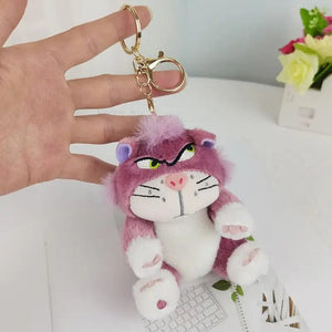 Planet Gates 4 12cm 4 Colors Lovely Lucifer Plush keychain Doll Kawaii Bag Pendant Plush Stuffed Toy Backpack Pendant Birthday Gift For Childre
