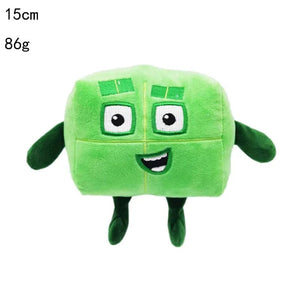 Planet Gates 4 14-30cm Cartoon number Plush Doll Toy Educational Stuffed Movie TV number Toys Kids Gift early childhood education doll
