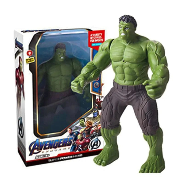 Planet Gates 4 / 17CM 2024 Marvel Spiderman Hulk Ironman Anime Action Figure Toy Christmas Gift Pvc Movable Joints Luminous Doll Collection Model Toy