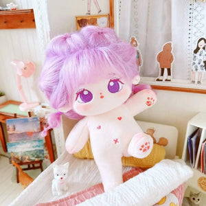 Planet Gates 4 20cm Cotton Doll Soft Stuffed Plush Doll Dress Up Dolls Cute Plush Toy Anime Can Be Placed in A Shape Nude Doll Accessories