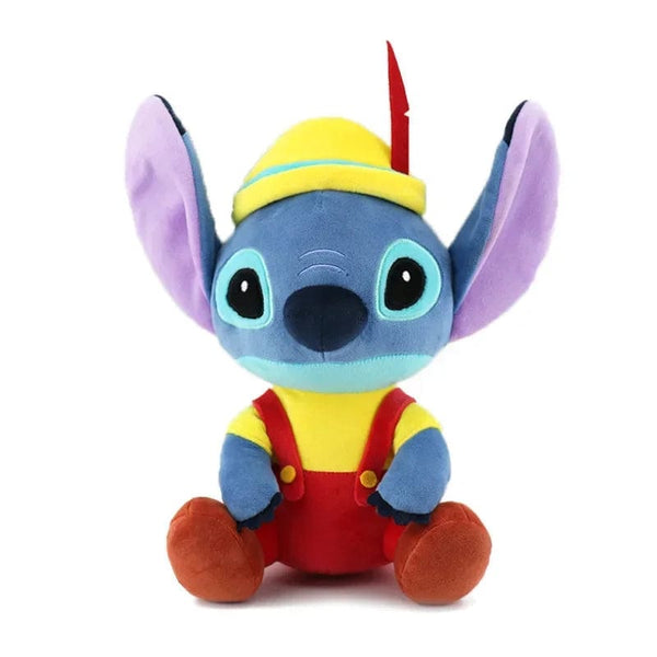 Planet Gates 4 25cm Disney Plush Toy Disney Stitch Original Anime Figures Lilo & Stitch Cute Stuffed Toys Movie Peripherals Soft Ornaments Gift