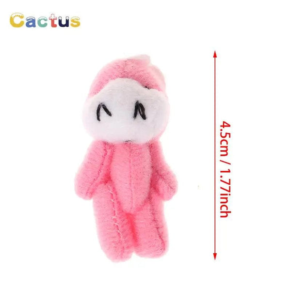 Planet Gates 4/4.5/6cm Mini Teddy Bear Plush Toy Joint Bear Cartoon Stuffed Dolls Long Ear Rabbit Toys Souvenirs For Children Small Gifts