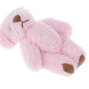 Planet Gates 4/4.5/6cm Mini Teddy Bear Plush Toy Joint Bear Cartoon Stuffed Dolls Long Ear Rabbit Toys Souvenirs For Children Small Gifts