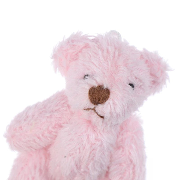 Planet Gates 4/4.5/6cm Mini Teddy Bear Plush Toy Joint Bear Cartoon Stuffed Dolls Long Ear Rabbit Toys Souvenirs For Children Small Gifts