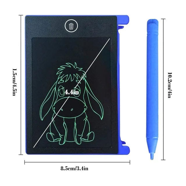 Planet Gates 4.4in-Blue-single 8.5/10/12/16 in LCD Drawing Tablet For Children's Toys Painting Tools Electronics Writing Board Boy Kids Educational Toys Gifts