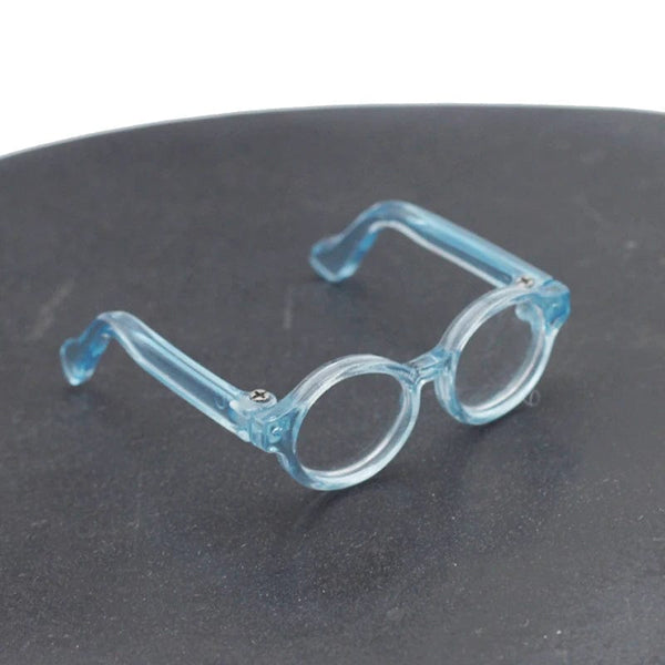 Planet Gates 4.5cm 6.5cm 9cm transparent Plastic Glasses For 1/8 1/6 1/3 1/4 bjd,Labubu,MSD SD,Plush EXO Doll sunglasses Free shipping