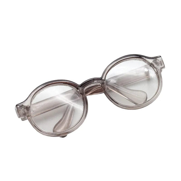 Planet Gates 4.5cm 6.5cm 9cm transparent Plastic Glasses For 1/8 1/6 1/3 1/4 bjd,Labubu,MSD SD,Plush EXO Doll sunglasses Free shipping