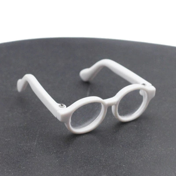Planet Gates 4.5cm 6.5cm 9cm transparent Plastic Glasses For 1/8 1/6 1/3 1/4 bjd,Labubu,MSD SD,Plush EXO Doll sunglasses Free shipping