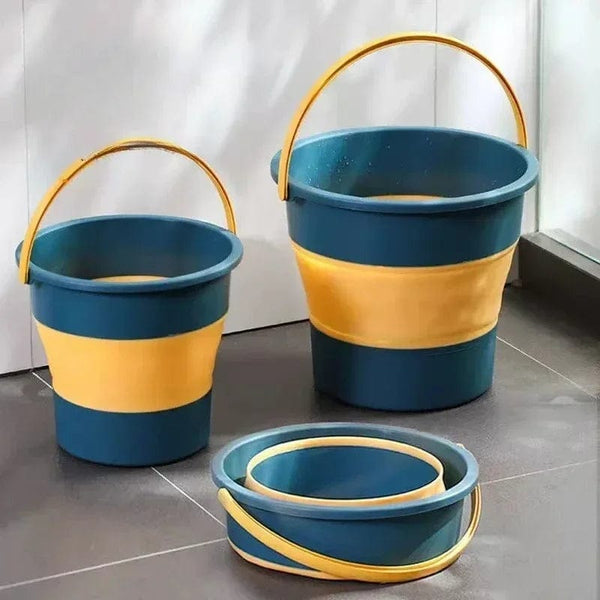 Planet Gates 4.6/10L Folding Bucket for Fishing Outdoor Travel Camping Portable Foldable Bucket Laundry Car Washing Bucket Space Saving