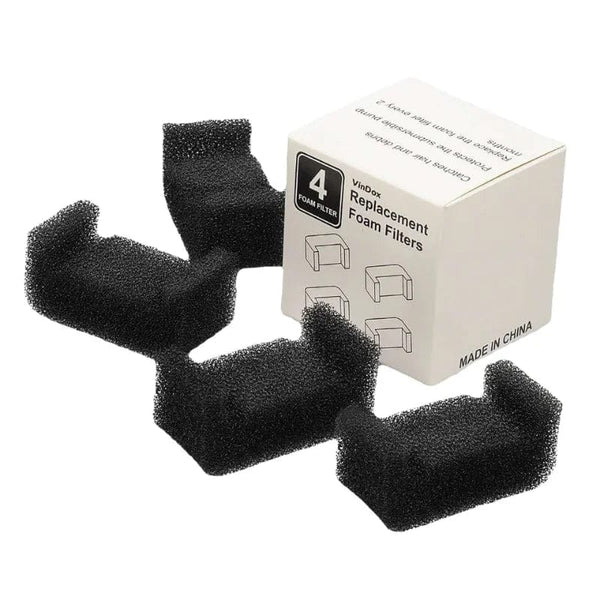 Planet Gates 4/6/8/12/16Pcs Pet Fountain Filters Foam Pet Water Dispenser Filter Sponge for 85oz/2.5L Cat Water Fountain Replacement Cotton