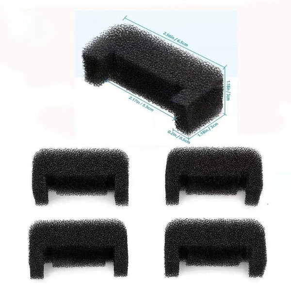 Planet Gates 4/6/8/12/16Pcs Pet Fountain Filters Foam Pet Water Dispenser Filter Sponge for 85oz/2.5L Cat Water Fountain Replacement Cotton