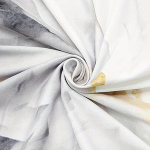 Planet Gates 4/6pcs Marble Pattern Chair Slipcovers, Dining Chair Cover, Furniture Protective Cover, For Dining Room Living Room Office Home Decor