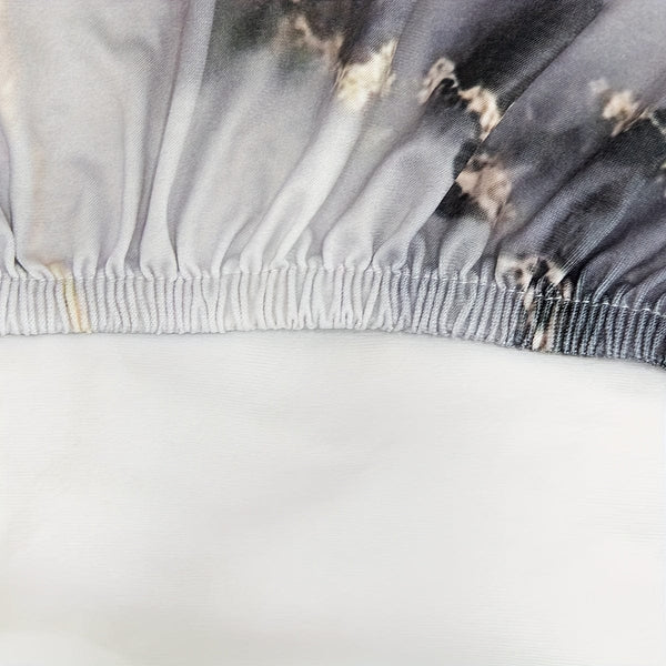 Planet Gates 4/6pcs Marble Pattern Chair Slipcovers, Dining Chair Cover, Furniture Protective Cover, For Dining Room Living Room Office Home Decor