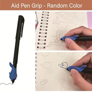 Planet Gates 4 book set with pen Reusable Copybook Drawing Toys for Children Montessori Pen Control Training Writing Sticker Learning Educational Toy Kids Gift