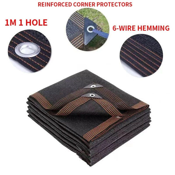 Planet Gates 4 Color / 2x3m Outdoor Sun Shade Net Anti-UV HDPE Beige Garden Buildings Shelter Gazebo Pergola Sunshade Sail Balcony