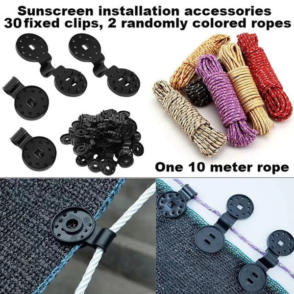 Planet Gates 4 Color / 2x3m Outdoor Sun Shade Net Anti-UV HDPE Beige Garden Buildings Shelter Gazebo Pergola Sunshade Sail Balcony