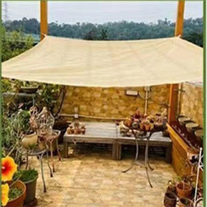 Planet Gates 4 Color / 5x5m Outdoor garden sunshade net, terrace sunshade, camping sunshade net, UV protection, HDPE sunscreen fabric, sunshade