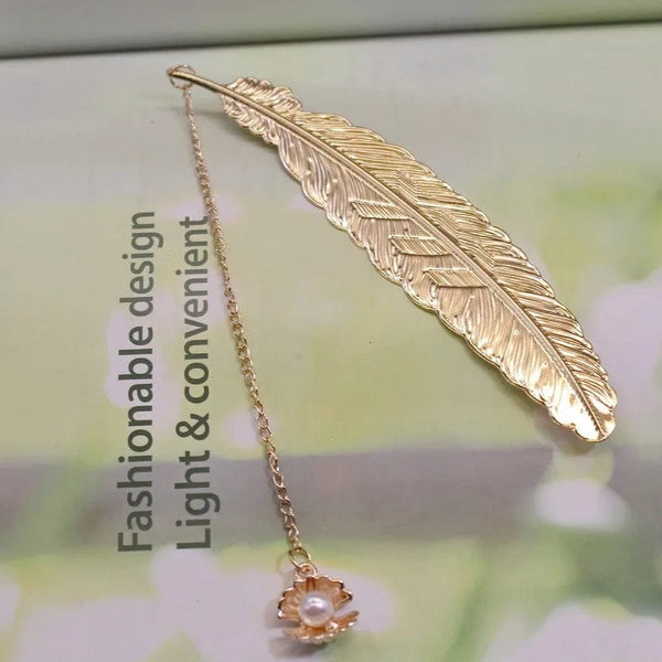 Planet Gates 4 Cute Metal Feather Bookmark  Kawaill Novelty Book Reading Item Creative Gift for Kids Children Stationery Teacher Supplies