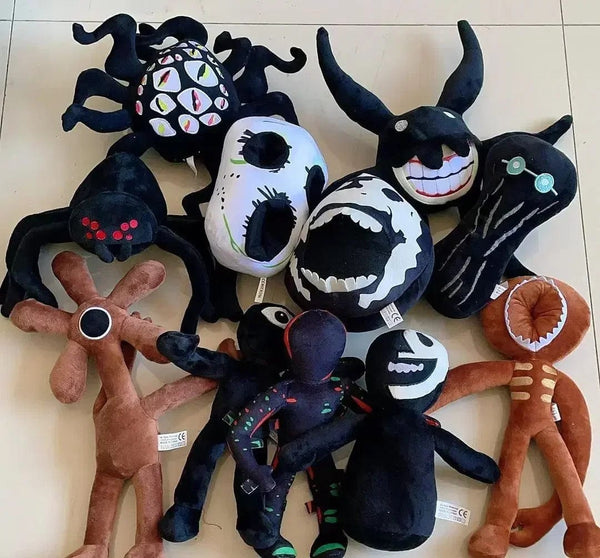 Planet Gates 4 Doors Blox Figure  Plush Toy Boy Gift Bubble A Plush Toys Pillow Plushie Stuffed Children's Toys Gifts Patung Stuffed Animal