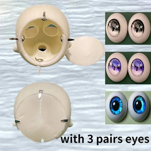 Planet Gates 4 Full Set 1/6 BJD Doll Fashion Suit 30CM Doll with 3 Pair Eyes Blythe Doll Kids Girls Toy Gift ( Open Head)