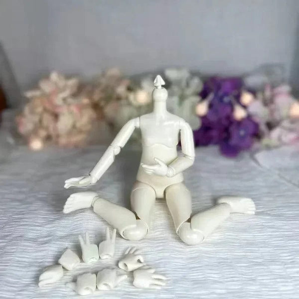 Planet Gates 4 Full Set 1/6 BJD Doll Fashion Suit 30CM Doll with 3 Pair Eyes Blythe Doll Kids Girls Toy Gift ( Open Head)