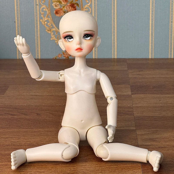 Planet Gates 4 Full Set 1/6 BJD Doll Fashion Suit 30CM Doll with 3 Pair Eyes Blythe Doll Kids Girls Toy Gift ( Open Head)